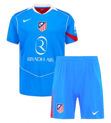 Atletico Madrid Alexander Sorloth #9 Tredjetrøje Børn 2025-26 Kortærmet (+ Korte bukser)